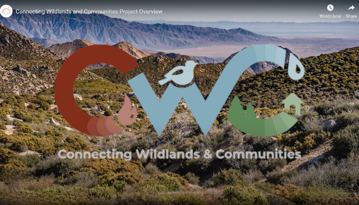 Connecting Wildlands & Communities Project Overview video image