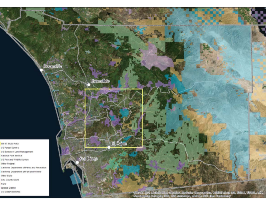 SR-67 wildlife movement